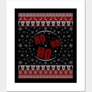 Ho ho ho Merry Christmas Posters and Art